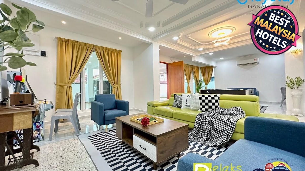 Klebang 4B3B21Pax PooltableKaraoK Jacuzzi TownArea | Malacca, Malaysia | Hotel Review 🛏️