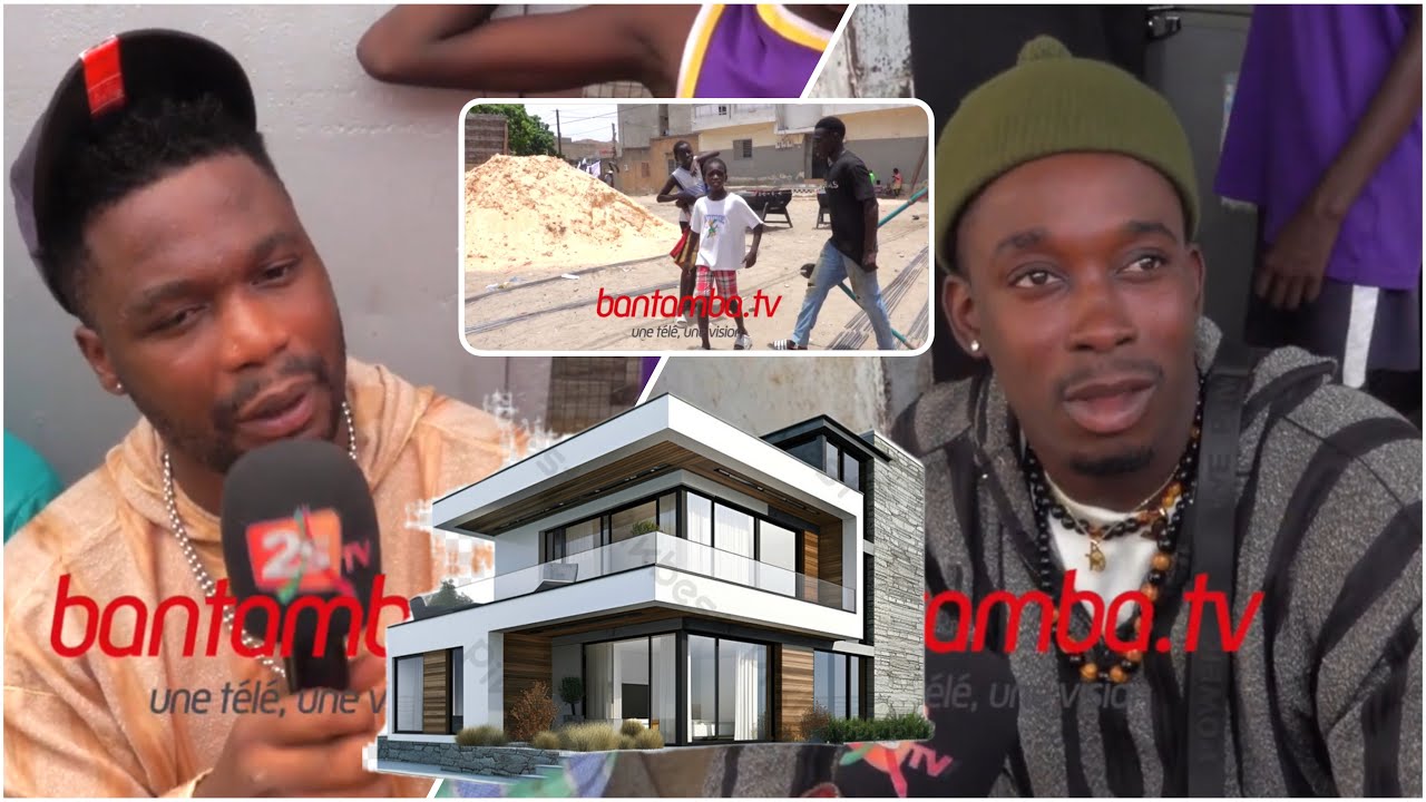 GESTE BOU NICE LISS NDIAGO ET LAURENT CONSTRUISENT LEUR MAISON FAMILIALE