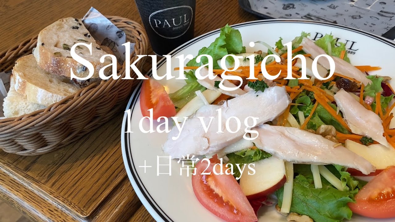 【横浜vlog】桜木町コレットマーレでショッピング🛍日常のご飯やカフェ時間も🍴ゆるっと過ごす日常@amuamu-x3x 