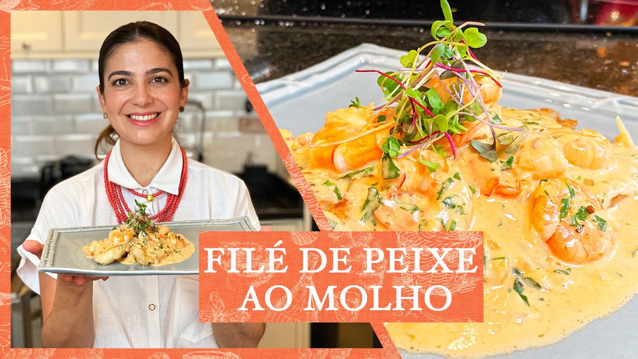 FILÉ DE PEIXE AO MOLHO - SIMPLES E RÁPIDO | LUIZA ZAIDAN