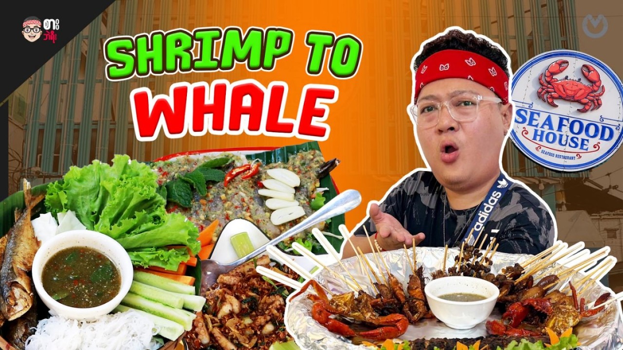 Seafood: From Tiny Dried Shrimp to the Mighty Whale, We’ve Got it All..