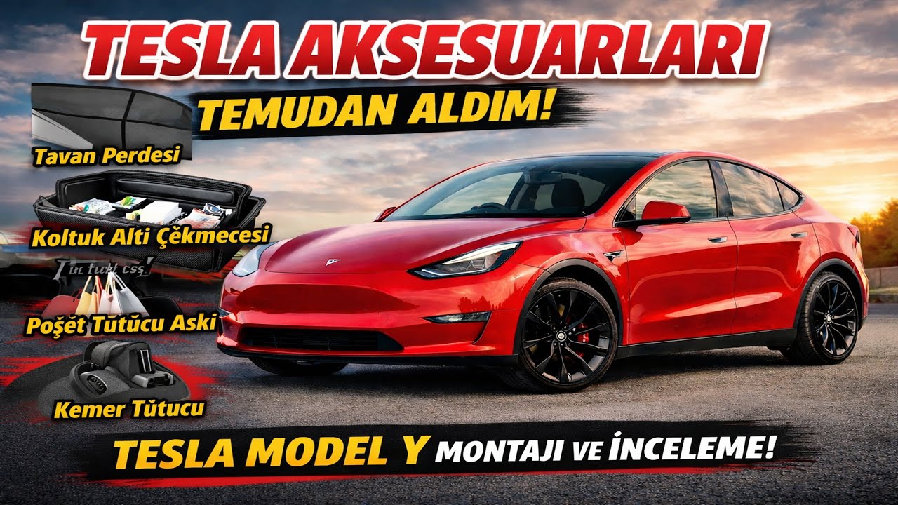 Temu Tesla Aksesuarları Nasıl Performans Gösteriyor? #tesla #modely #temu