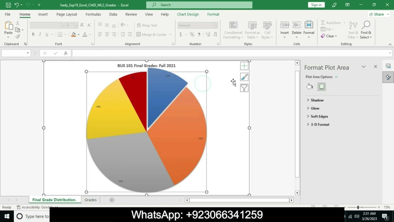 Exp19_Excel_Ch03_ML2_Grades | Exp19 Excel Ch03 ML2 Grades