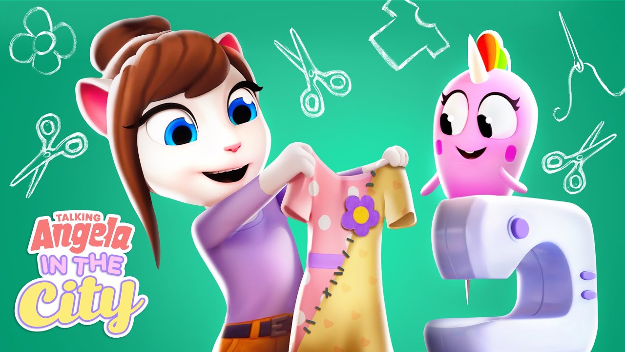 Sticky Style 👗🙈 Talking Angela: In The City (Episode 14)
