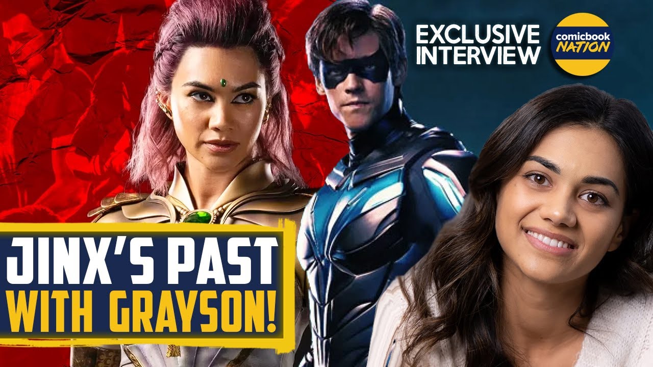 Jinx's Complicated History With Nightwing! - Lisa Ambalavanar Titans Season 4 Interview