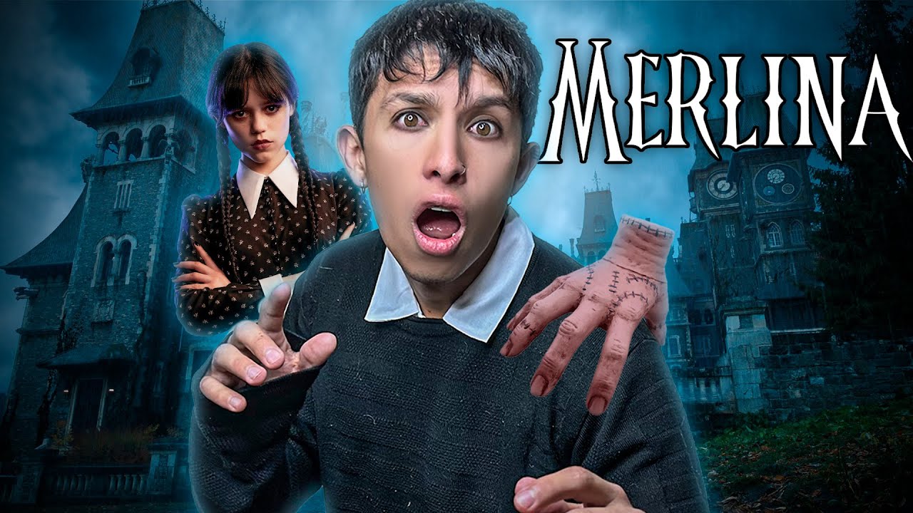 ¡ME INFILTRO en LA CASA de MERLINA!