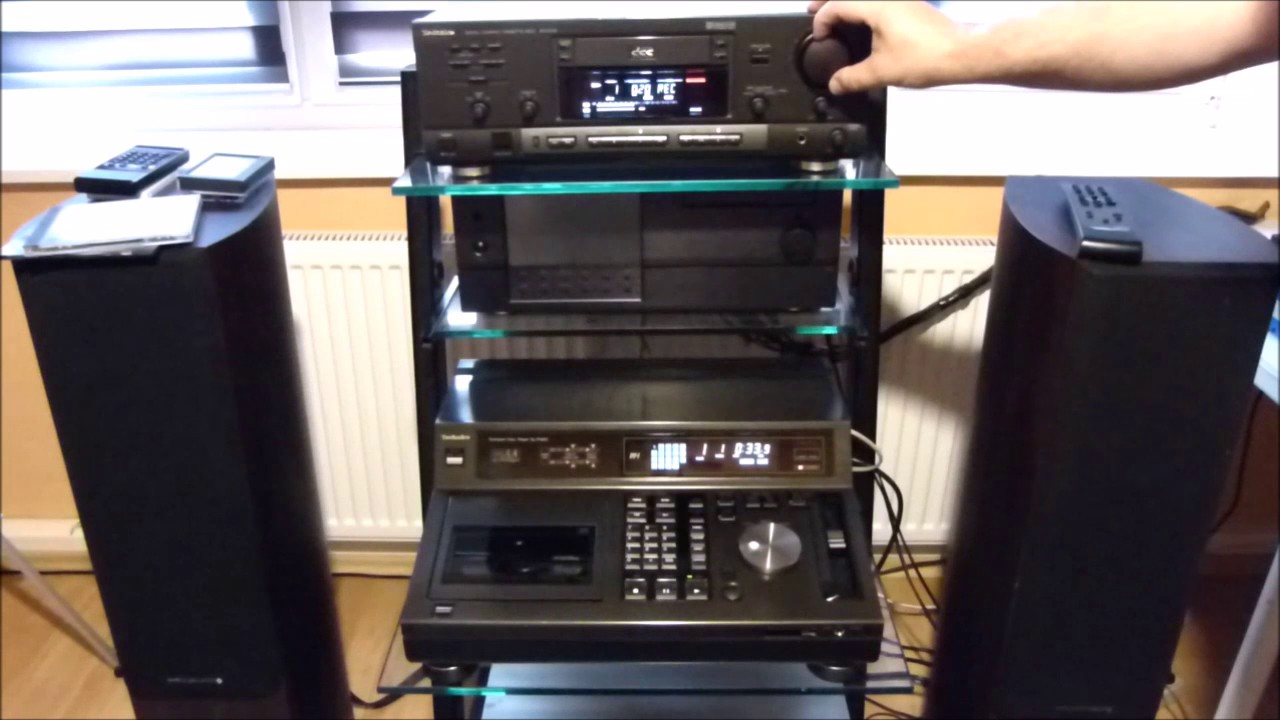Technics SL-P1200 (modified) and Technics RS-DC10