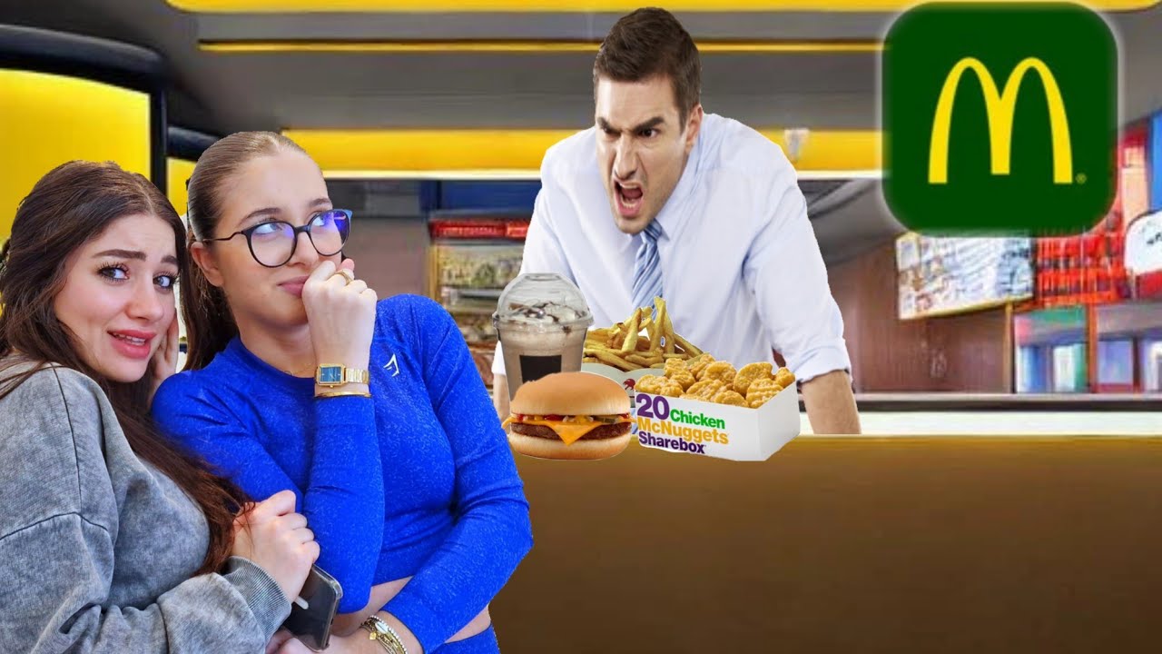 ON PRANK LE SERVEUR DU MCDO#sistersalipour #challenge #prank #macdonalds