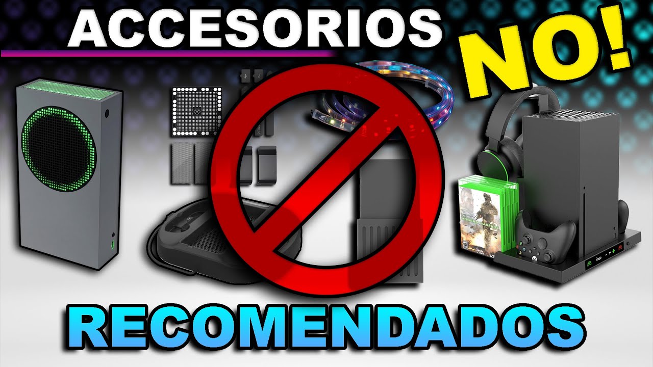 LOS PEORES ACCESORIOS PARA XBOX SERIES S | X