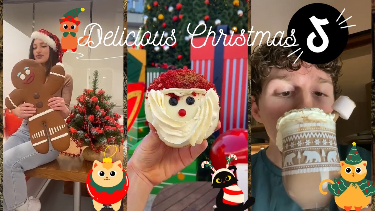 😋 Delicious Christmas Food TikTok Compilation Mashup ❄️