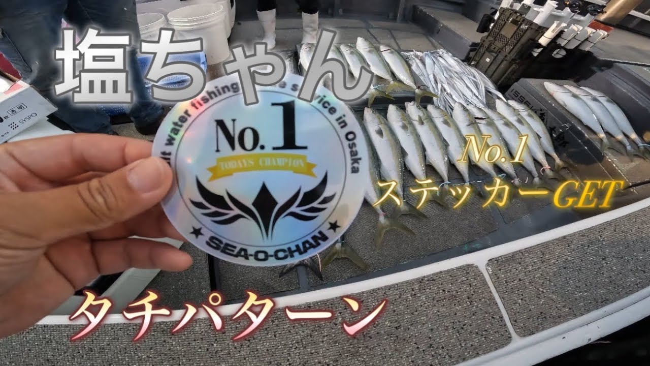 【大阪湾】調子上がってきた紀北ジギング！タチパターンでブリGET！【塩ちゃん】