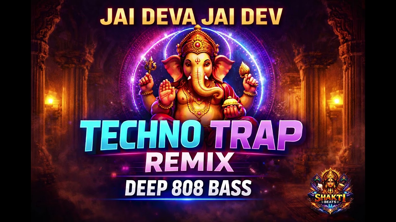 जय देवा जय देव 🙏  | | Techno Trap Remix | Ganpati Aarti