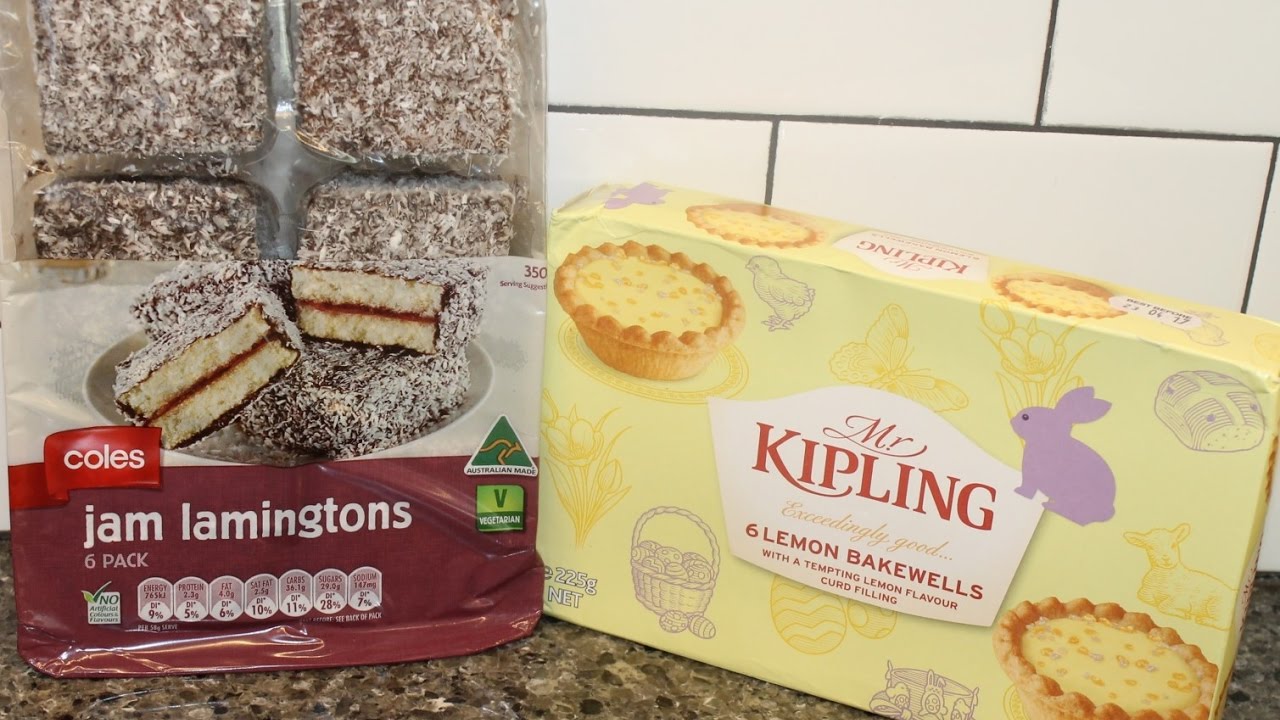 Jam Lamingtons & Mr. Kipling Lemon Bakewells Review