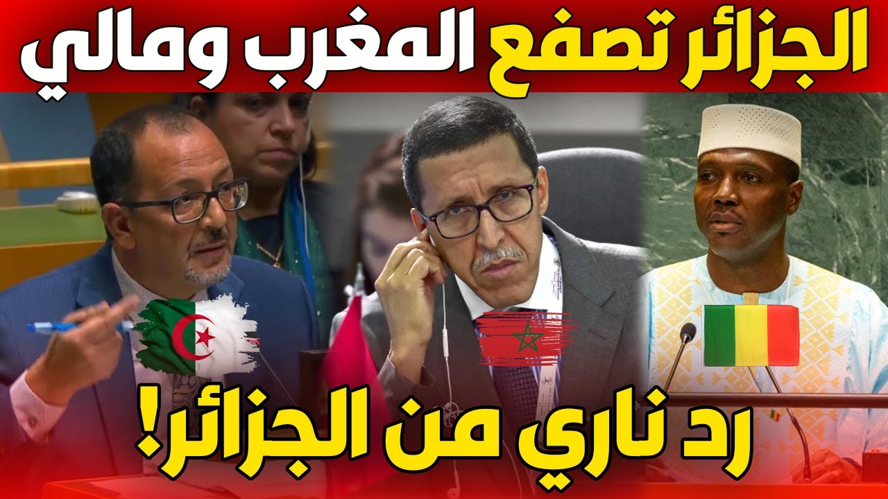 المندوب الجزائري يقلب الطاولة على المغرب ومالي في الأمم المتحدة