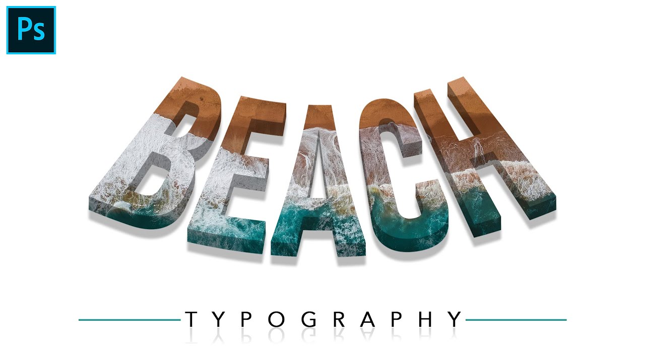 Текстовые эффекты Photoshop | 3D-типографика | Урок по Photoshop #photoshoptutorial #photoshop