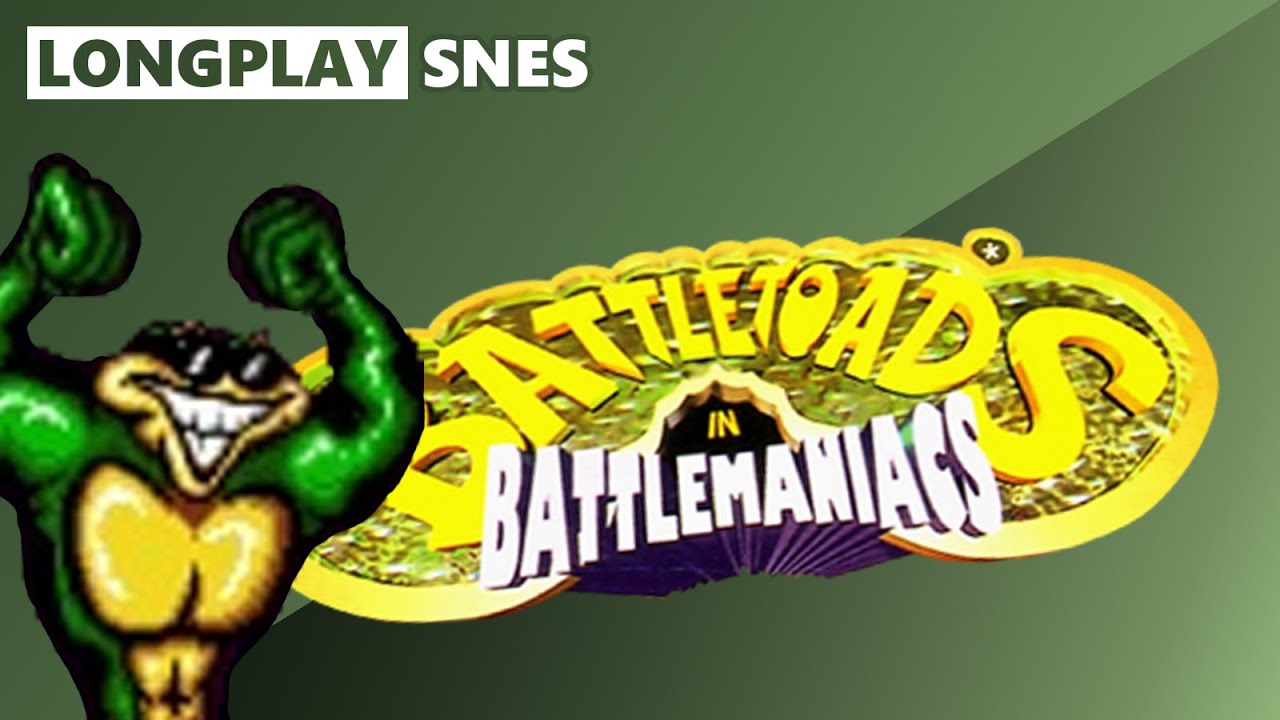 BATTLETOADS IN BATTLEMANIACS [SNES Longplay]