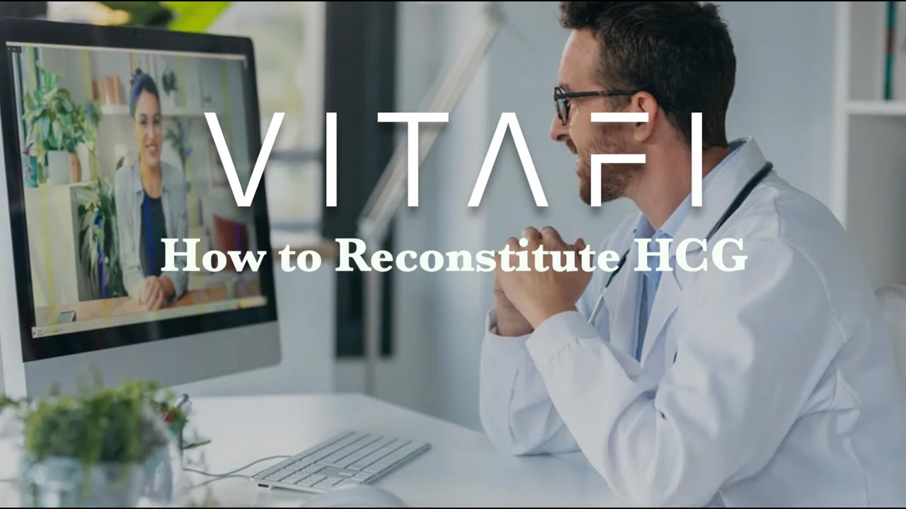 How to Reconstitute HCG:  Vitafi Life HRT Guide