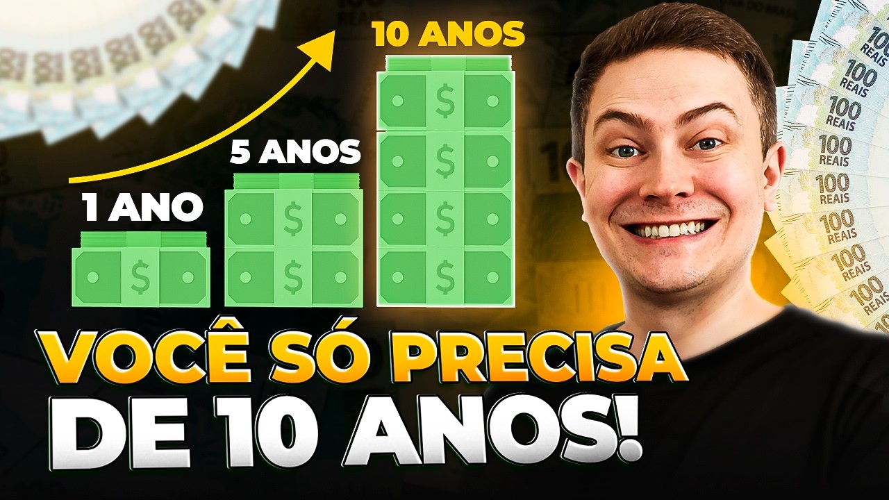 PARE DE TRABALHAR EM 10 ANOS! Revelei o segredo da aposentadoria rápida (na prática)!