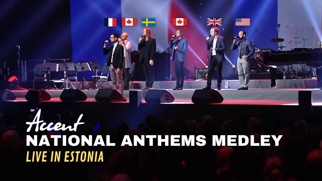 Accent - National Anthems Medley (Live in Estonia)