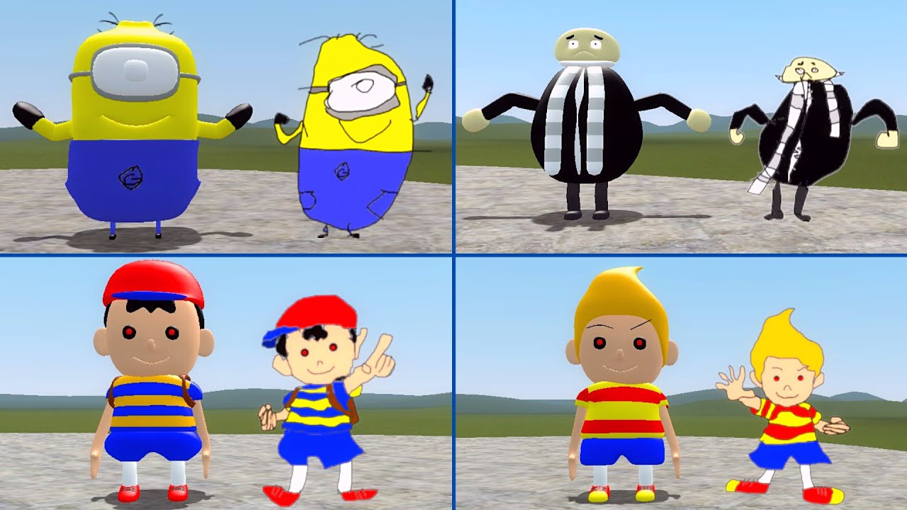 💥NEW 3D MEMES Vs. 2D MEMES PART 2 in Garry's Mod💥