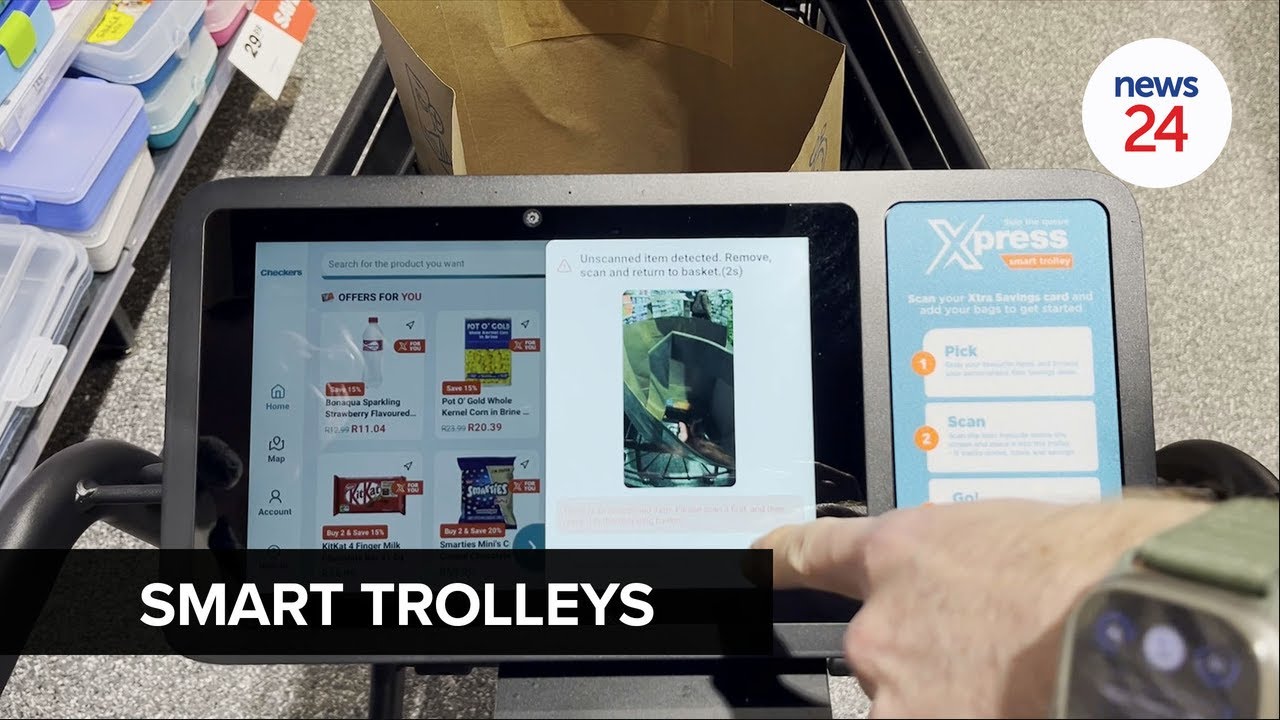 WATCH | We tested the new Checkers smart trolley