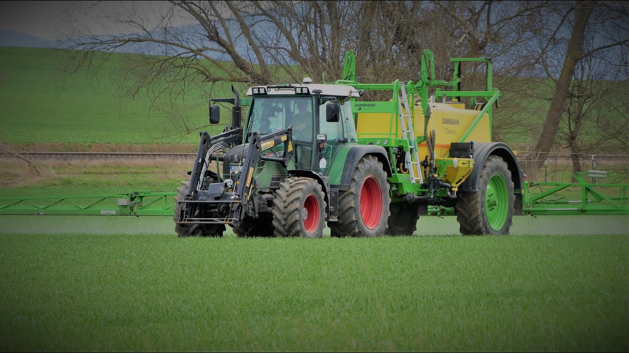 Flüssigdünger ausbringen | Fendt Vario 309 | Dammann Classic