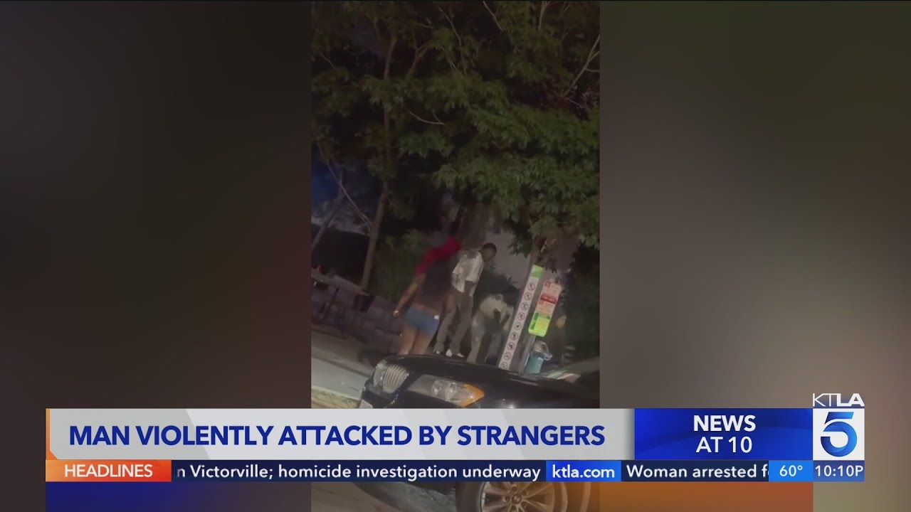 Man beaten, stomped by group in West Hollywood Park