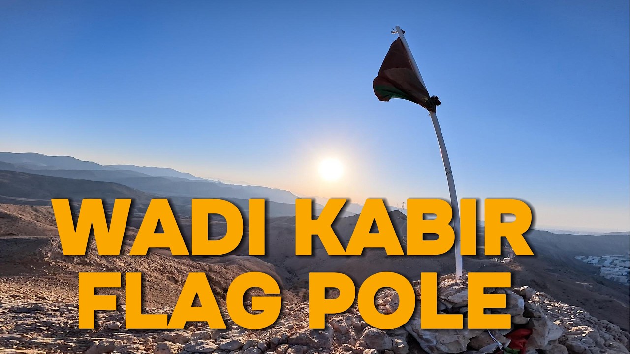 Wadi Kabir Flag Pole Hike Solo