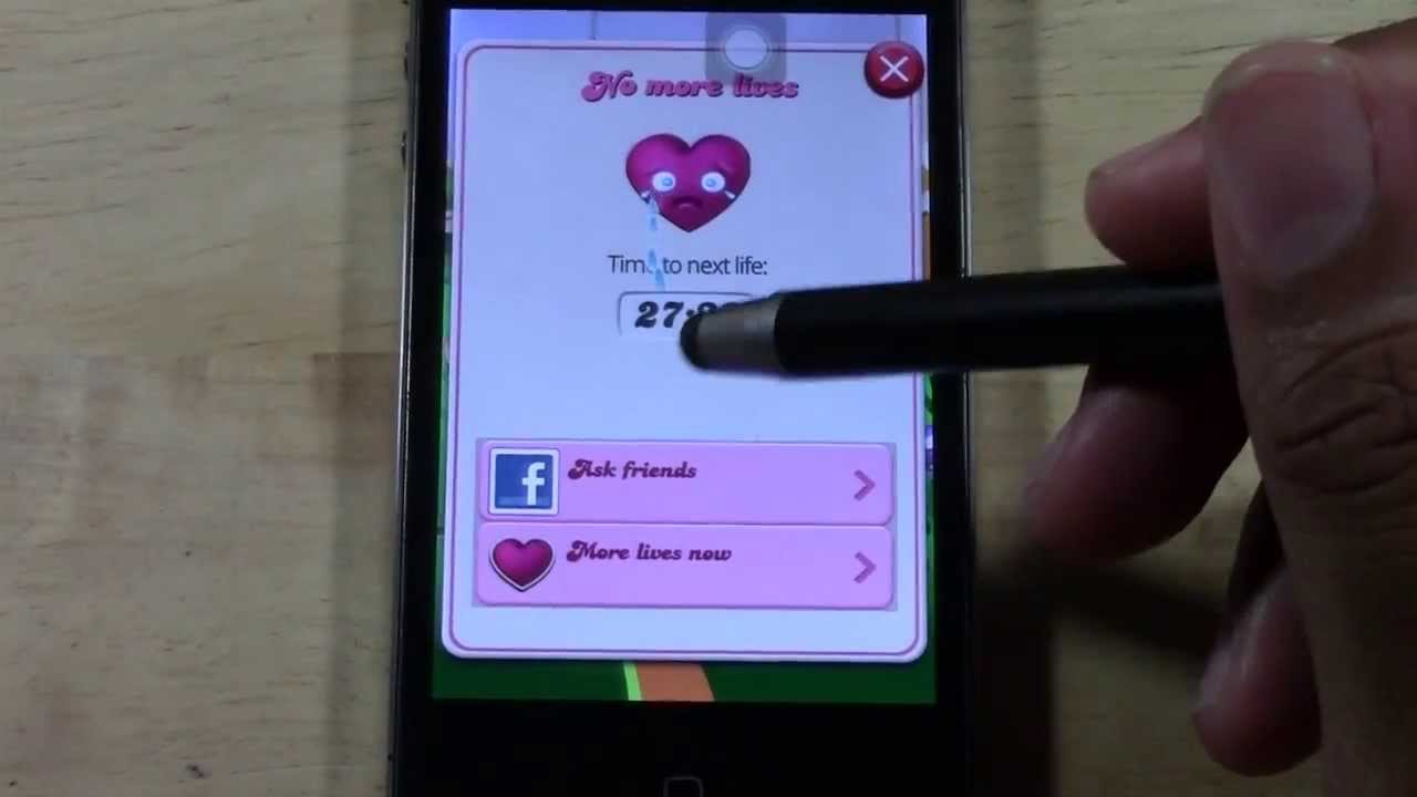 Candy Crush — как быстрее получить больше жизней (на iPhone) | H2TechVideos