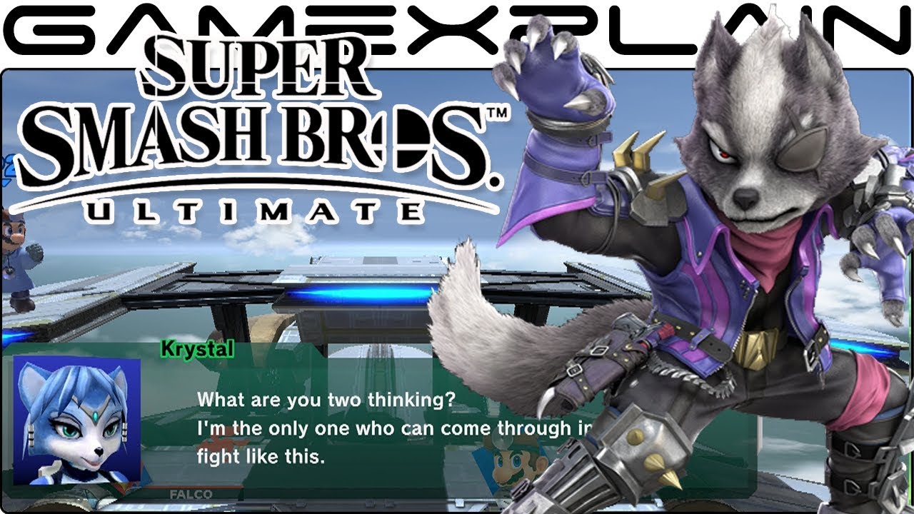 Super Smash Bros Ultimate: All Secret Star Fox Conversations on Lylat Cruise (Easter Egg)