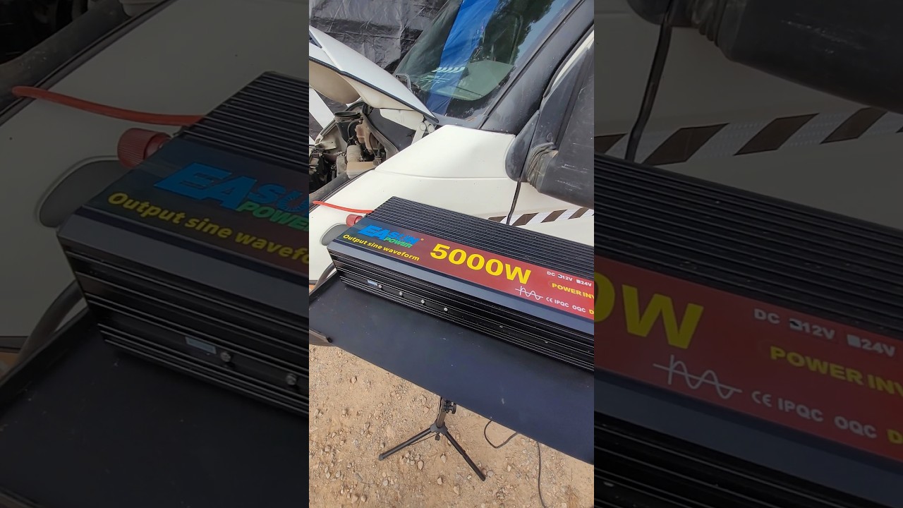 Sine Wave Inverter 5000W for my campervan #vanlife