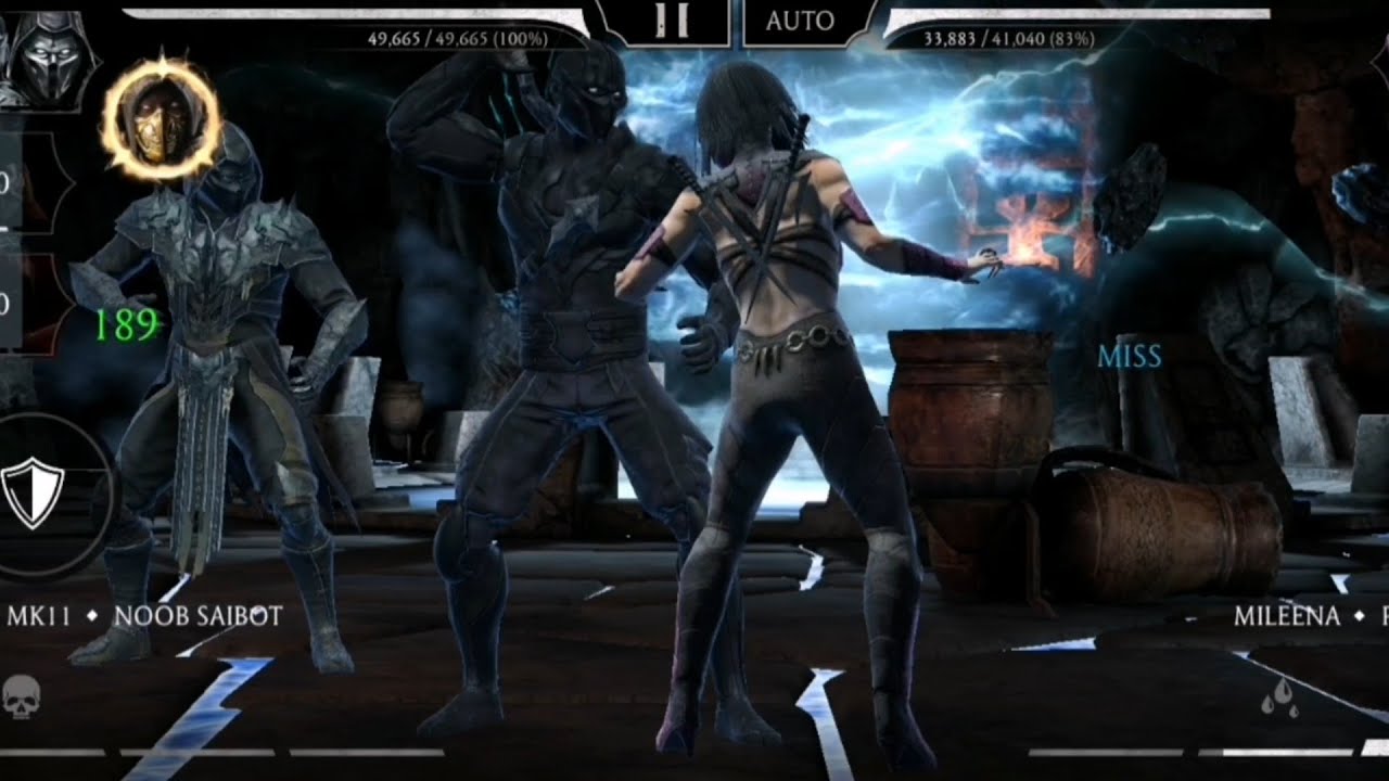 Mortal kombat (mobile) did not know that can miss 