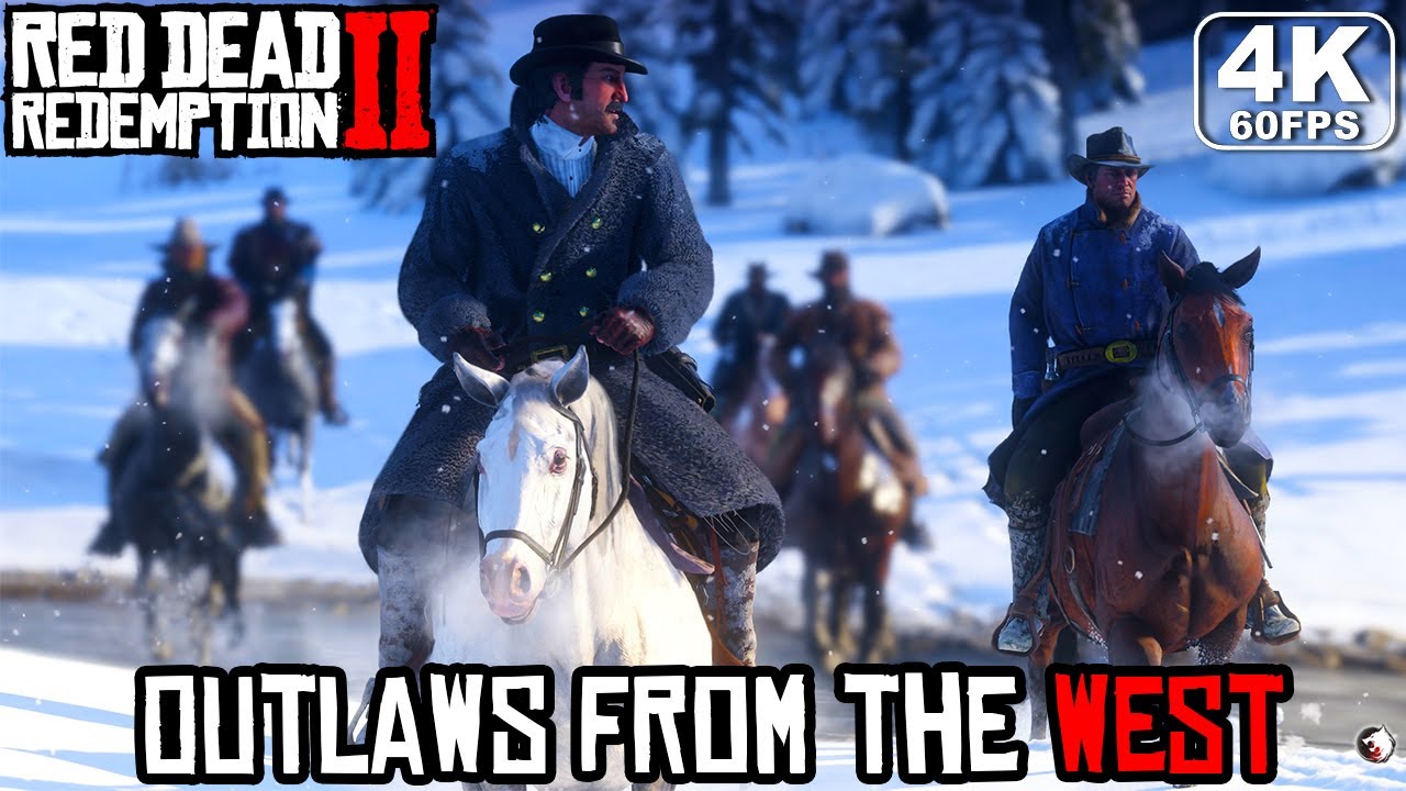 Red Dead Redemption 2 walkthrough Outlaws from the West - Gold Medal  UHD 4K-60 fps Gameplay