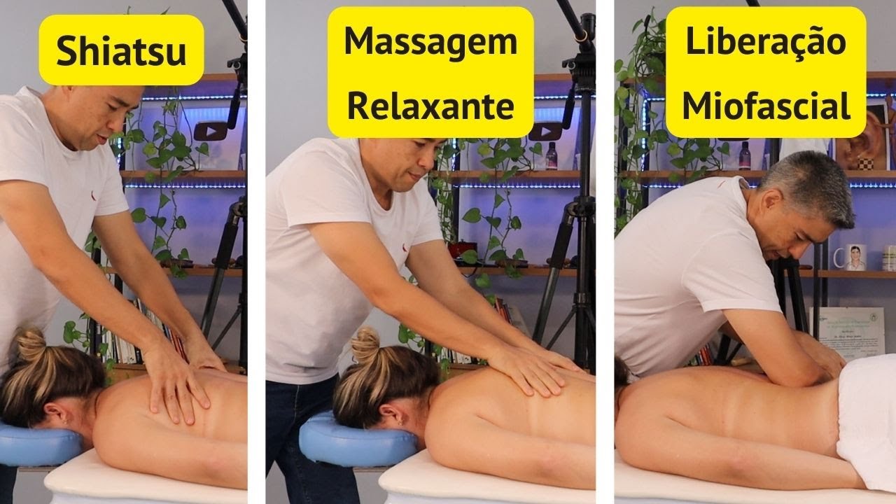 Descubra as Diferenças: Shiatsu, Massagem Relaxante e Liberação Miofascial #thiagonishida