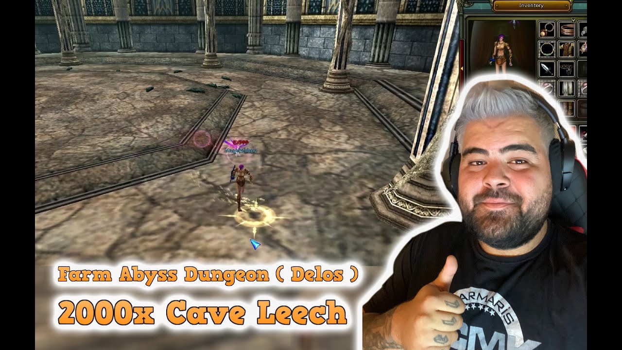 2000x Farm Serisi #2  Cave Leech 2000 Adet - Delos - Abyss Dungeon ( Knight Online Zero )