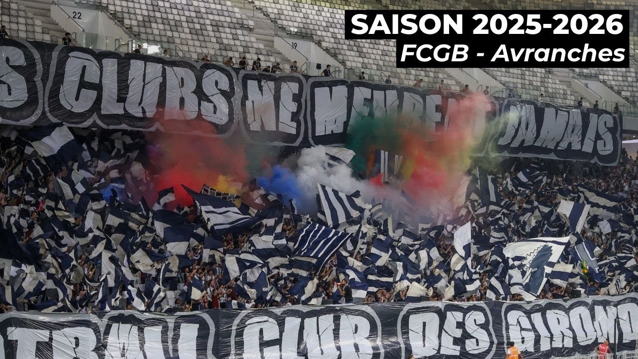Saison 2025-2026 - FCGB-Avranches - ULTRAMARINES BORDEAUX 1987