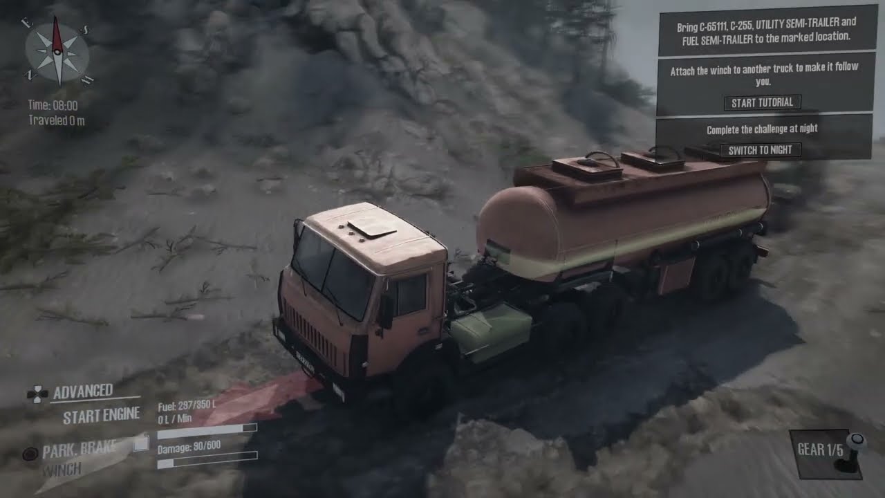 MudRunner - Challenge 6 - Delivery Mission