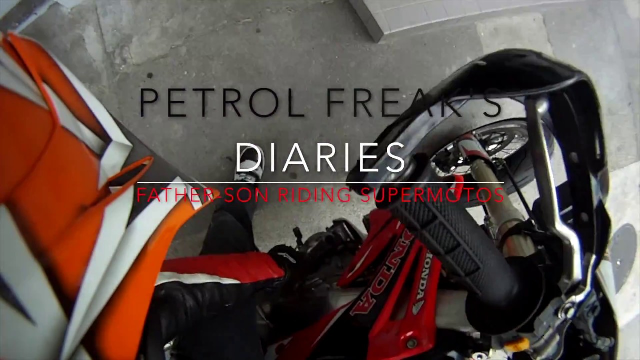 SUPERMOTO SUNDAY VOR 503 CRF 450 Father Son Ride