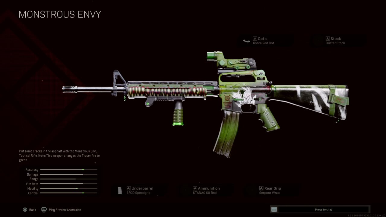 All M16 blueprints (call of duty cold war)