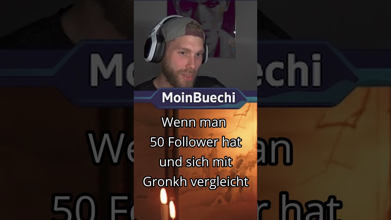 Wenn man sich mit Gronkh vergleicht