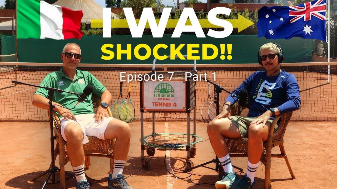 Italian Coach Reveals the REAL Difference Between Tennis in Italy and Australia