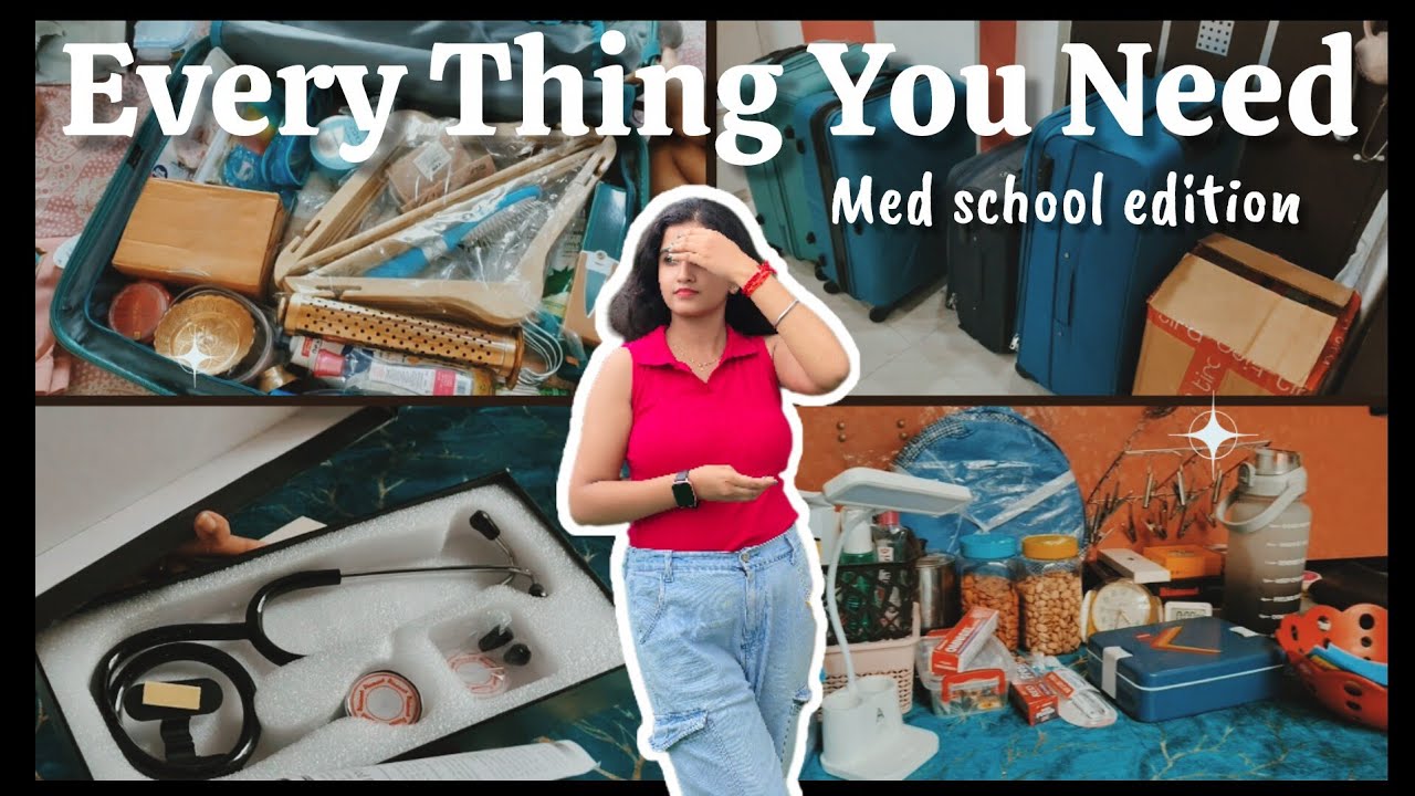 Hostel Shopping & Packing Haul 2025✨ |MBBS Hostel Essentials Every Student Needs