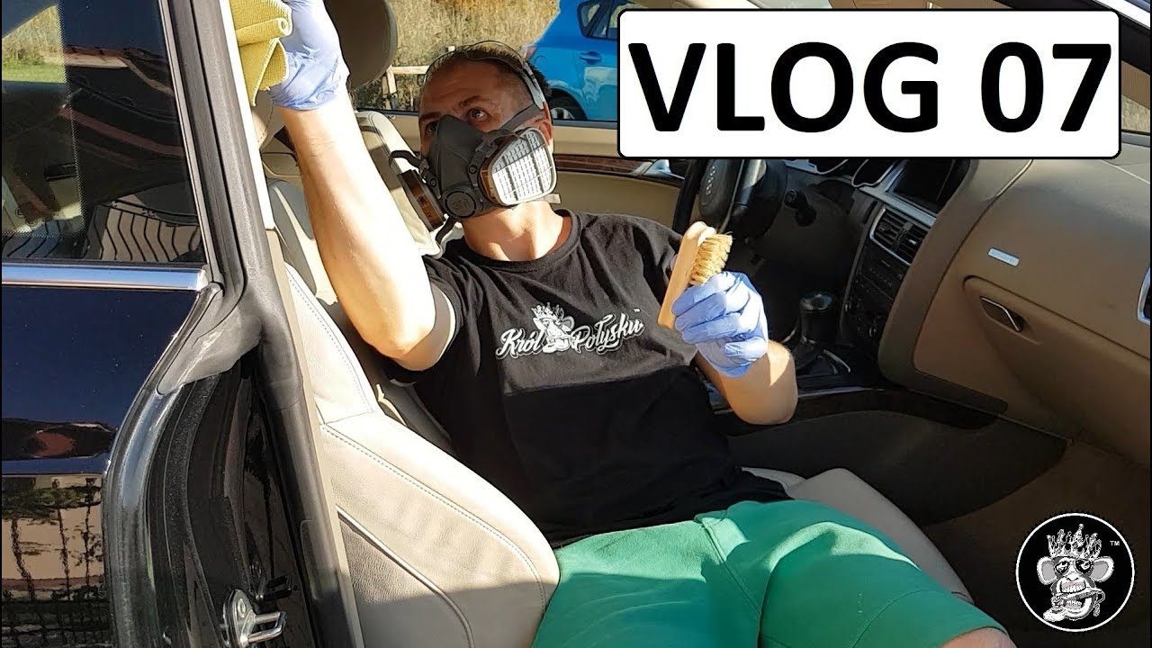 Król Połysku • Vlog 07 | Audi A5 Coupe, polerowanie lakieru,czyszczenie tapicerki, detailing wnętrza