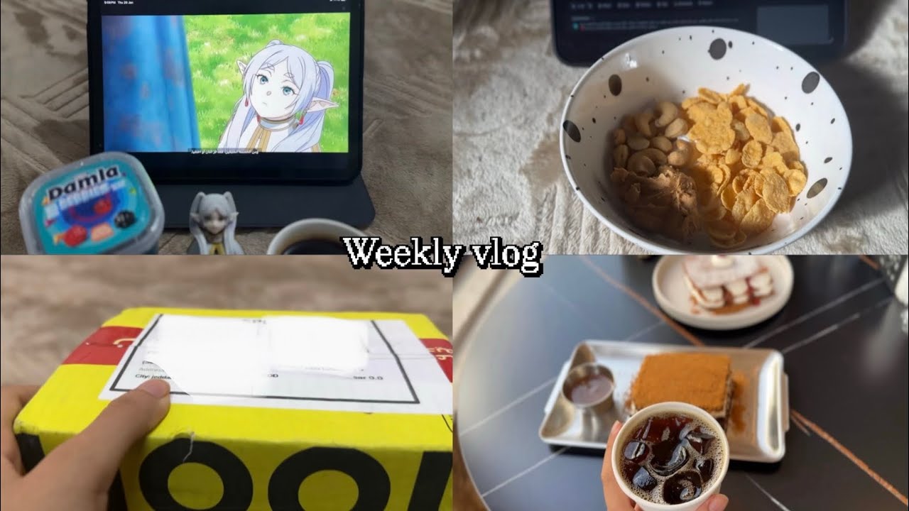 فلوق أسبوعي بسيط🌼|✨weekly vlog✨