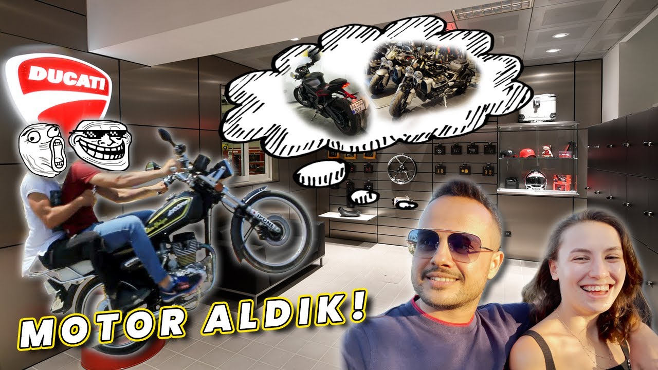 MOTOSİKLET ALDIK! | Ducati ve Triumph Galeri Turu | VLOG #3