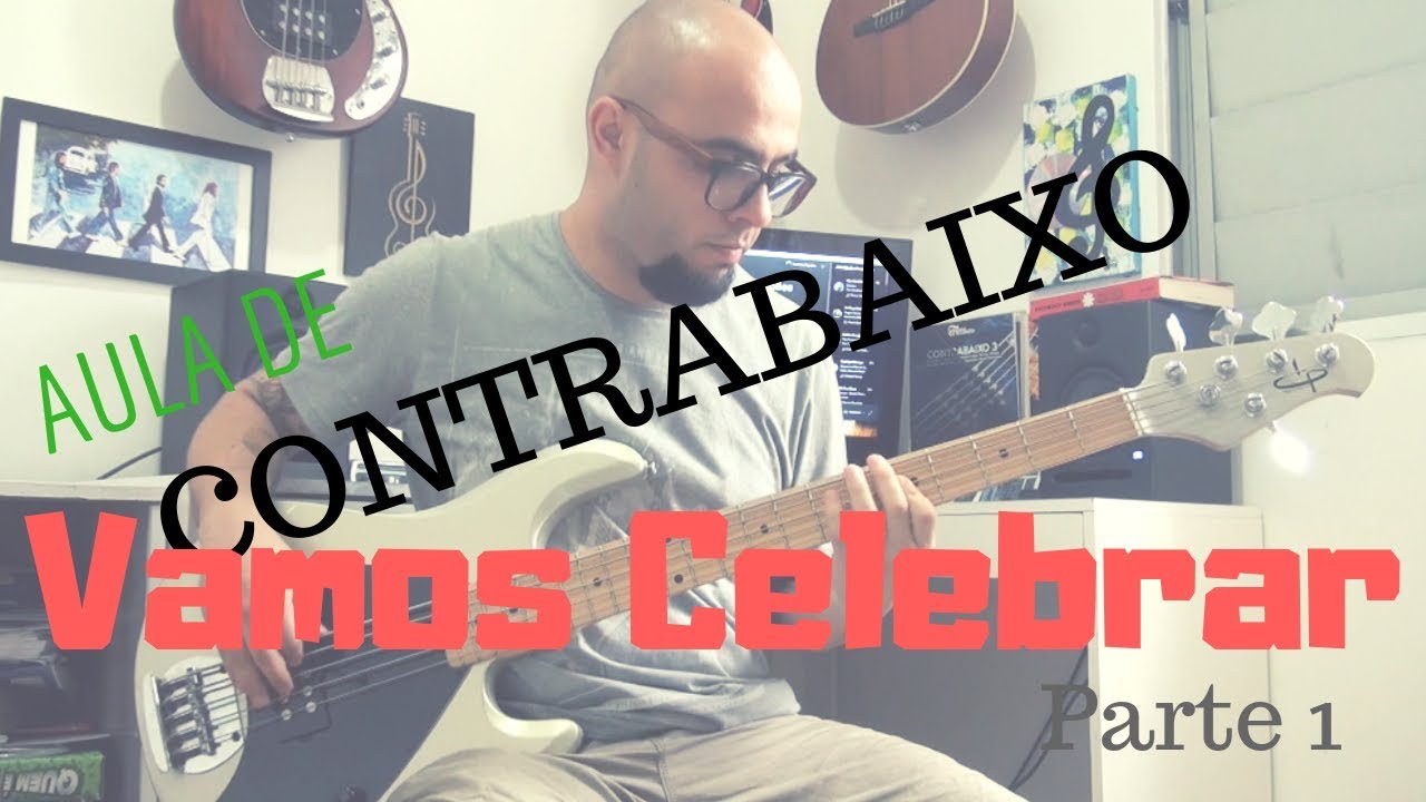 Vamos Celebrar (Min. Amor e Adoração) Aula de Contrabaixo Pt. 1