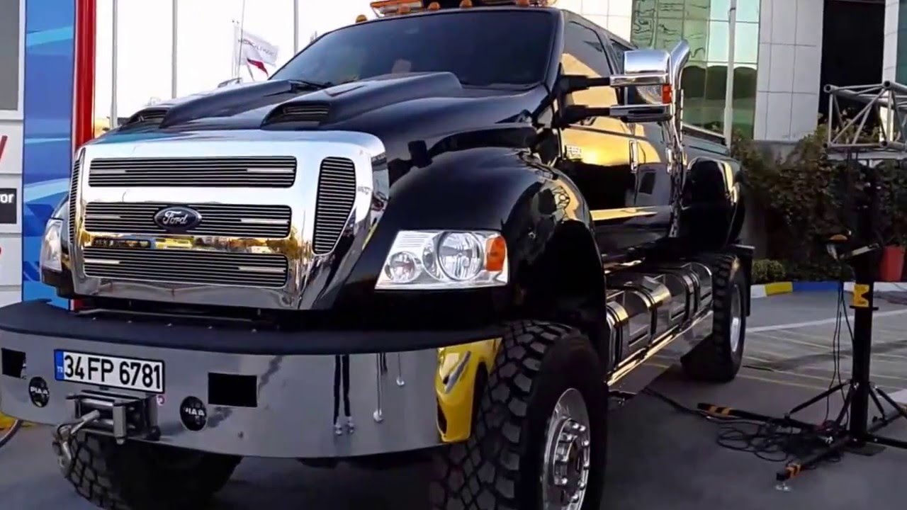 Monster Truck Racing and Crashes With Bigfoot Monster Truck Compilation - Ford F650 Promotional HD