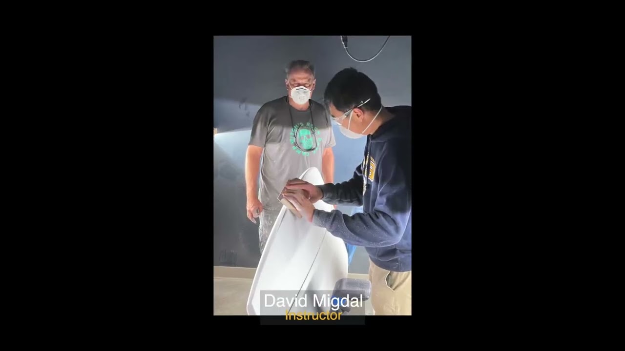 UCSD Craft Center Surfboard Shaping