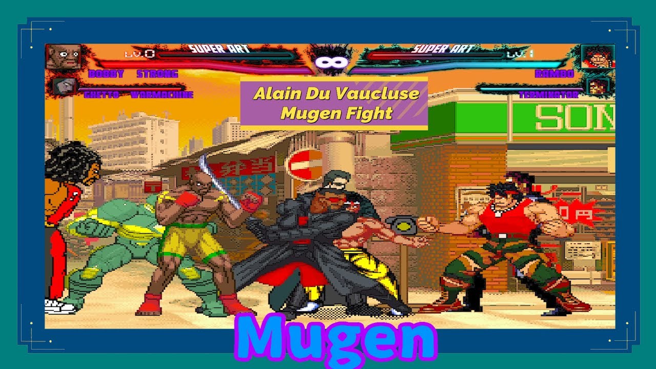 Mugen : Last Dragon Vs Bro Force (Request)
