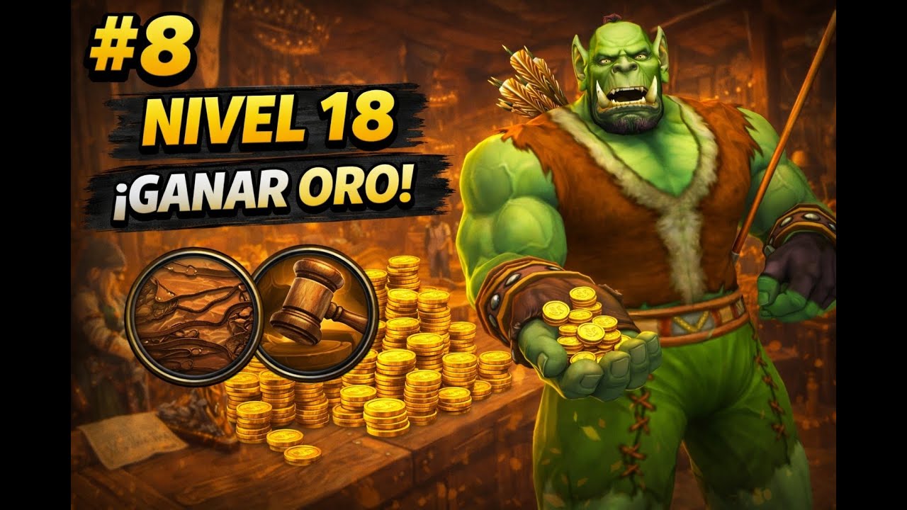 #8 Subiendo desuello y ganando oro en WoW WotLK | Orgis sigue avanzando